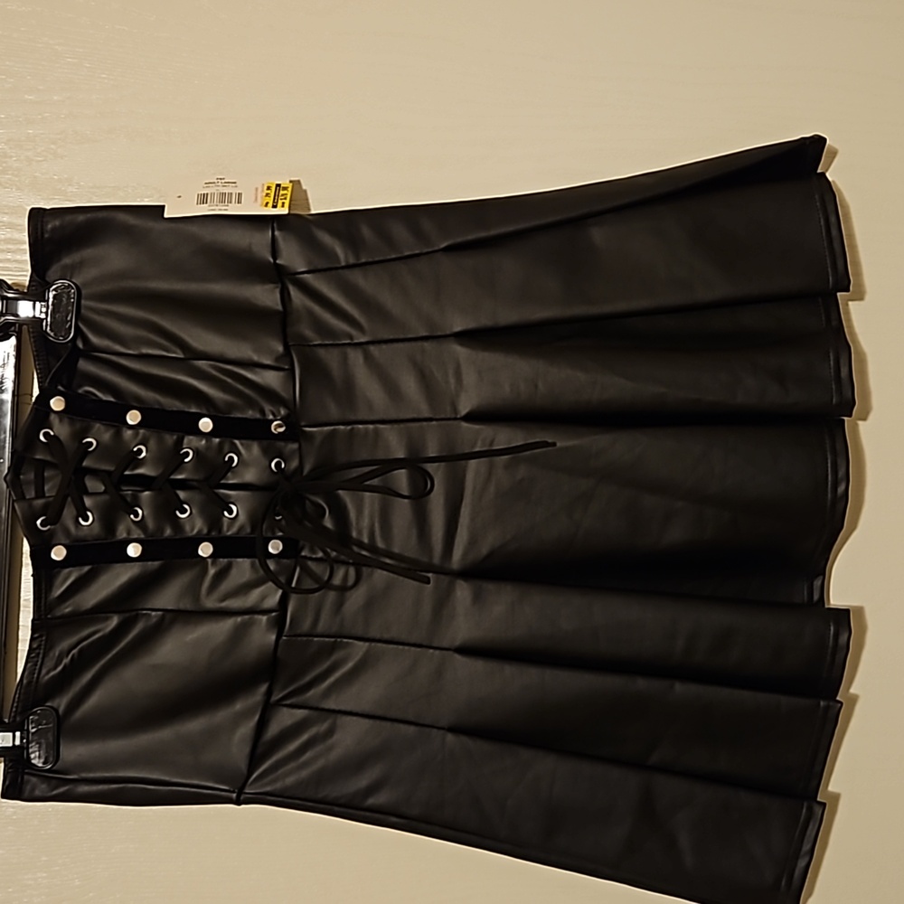 Skirt Faux Leather NWT